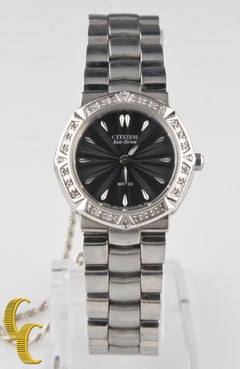 Citizen Lady's Stainless Steel Eco-Drive Wrist Watch