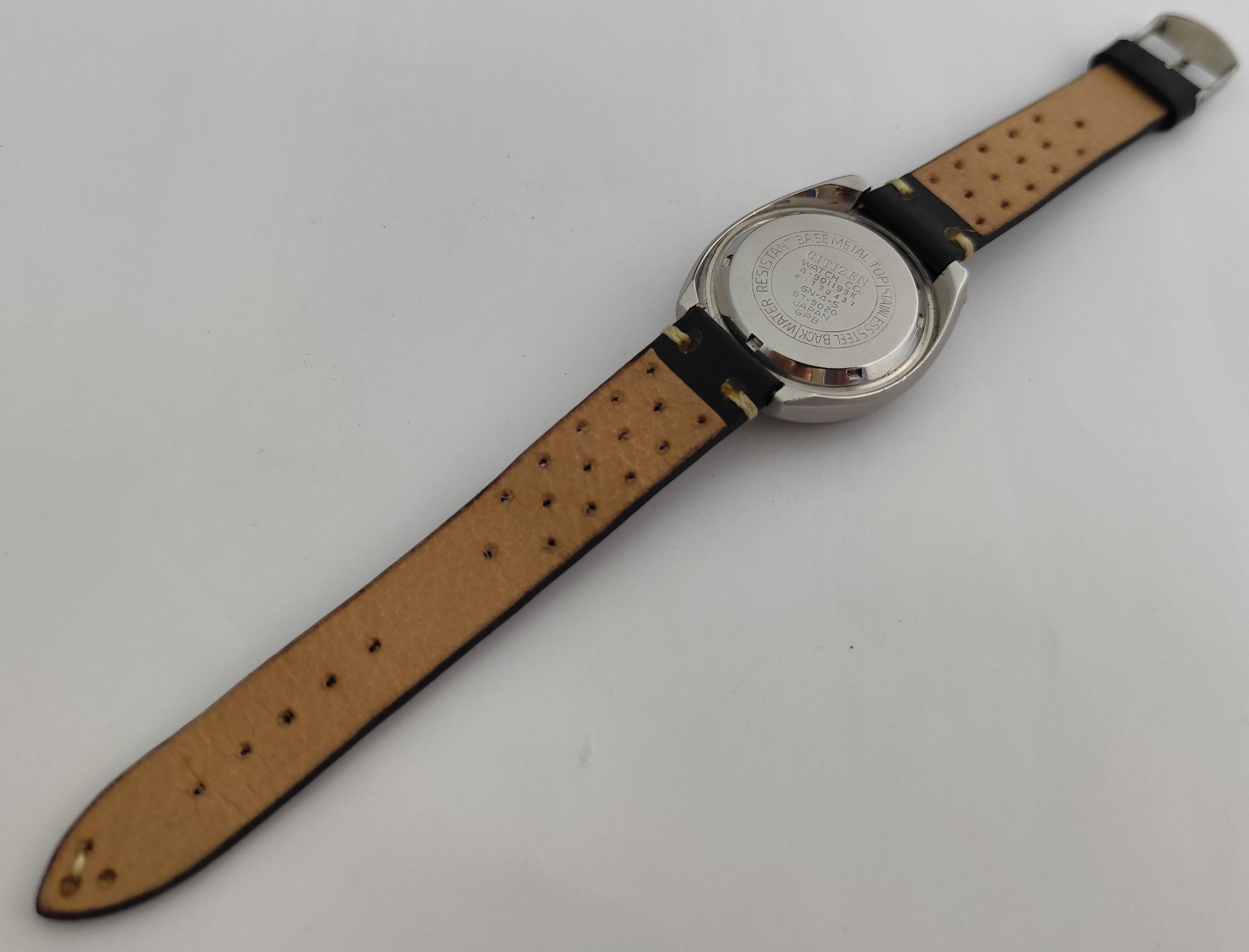 Citizen Panda Bullhead Cronografo Ref. 67-9020 Orologio Uomo Automatico in vendita 4