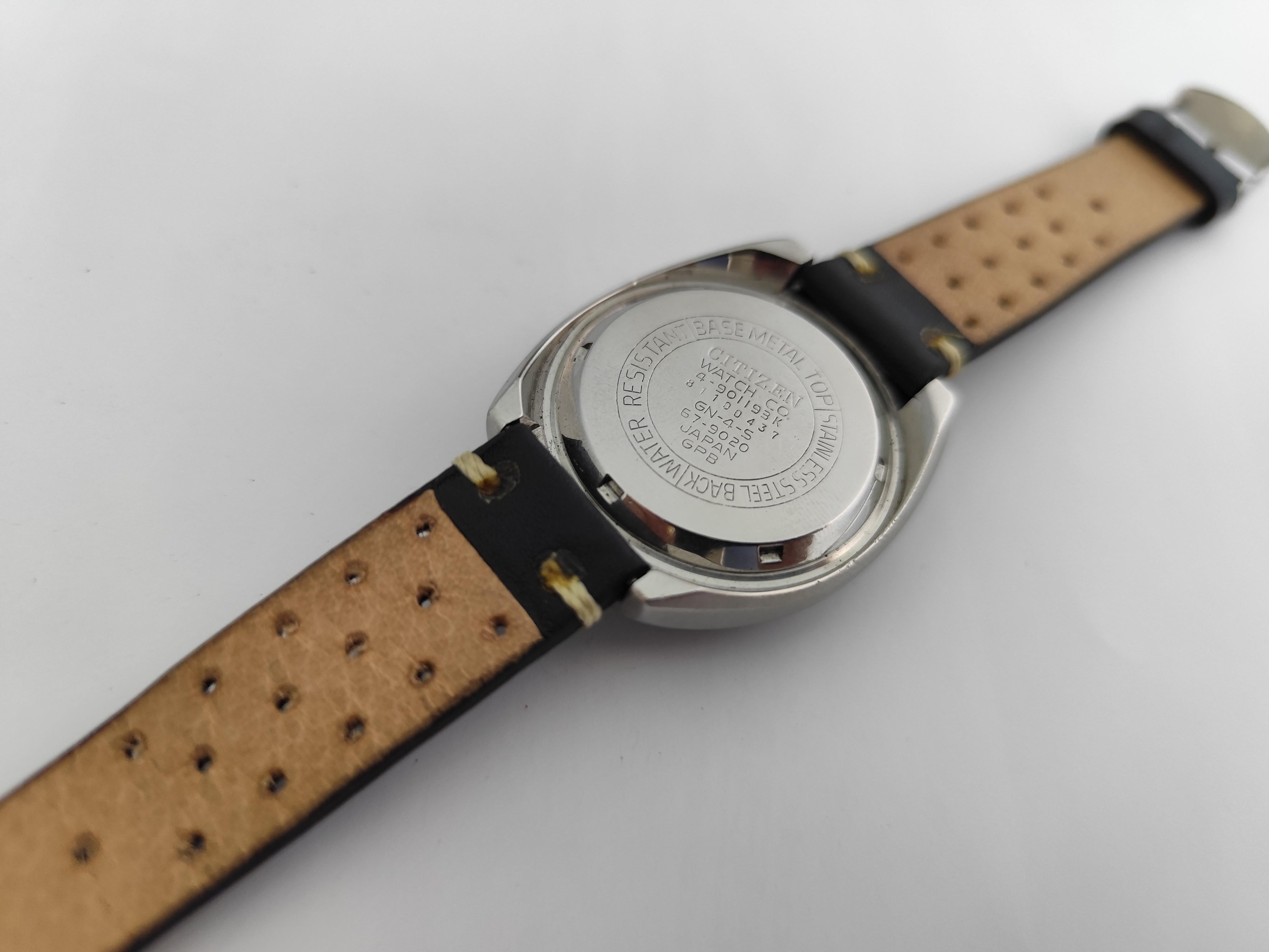 Citizen Panda Bullhead Cronografo Ref. 67-9020 Orologio Uomo Automatico in vendita 5