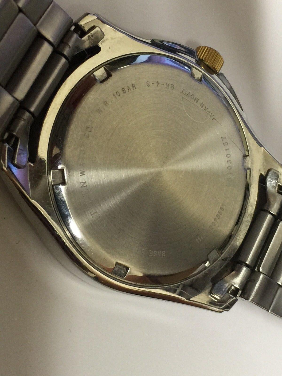 Montre pour hommes Citizen Quartz S/Steel avec affichage de la date. en vente 3