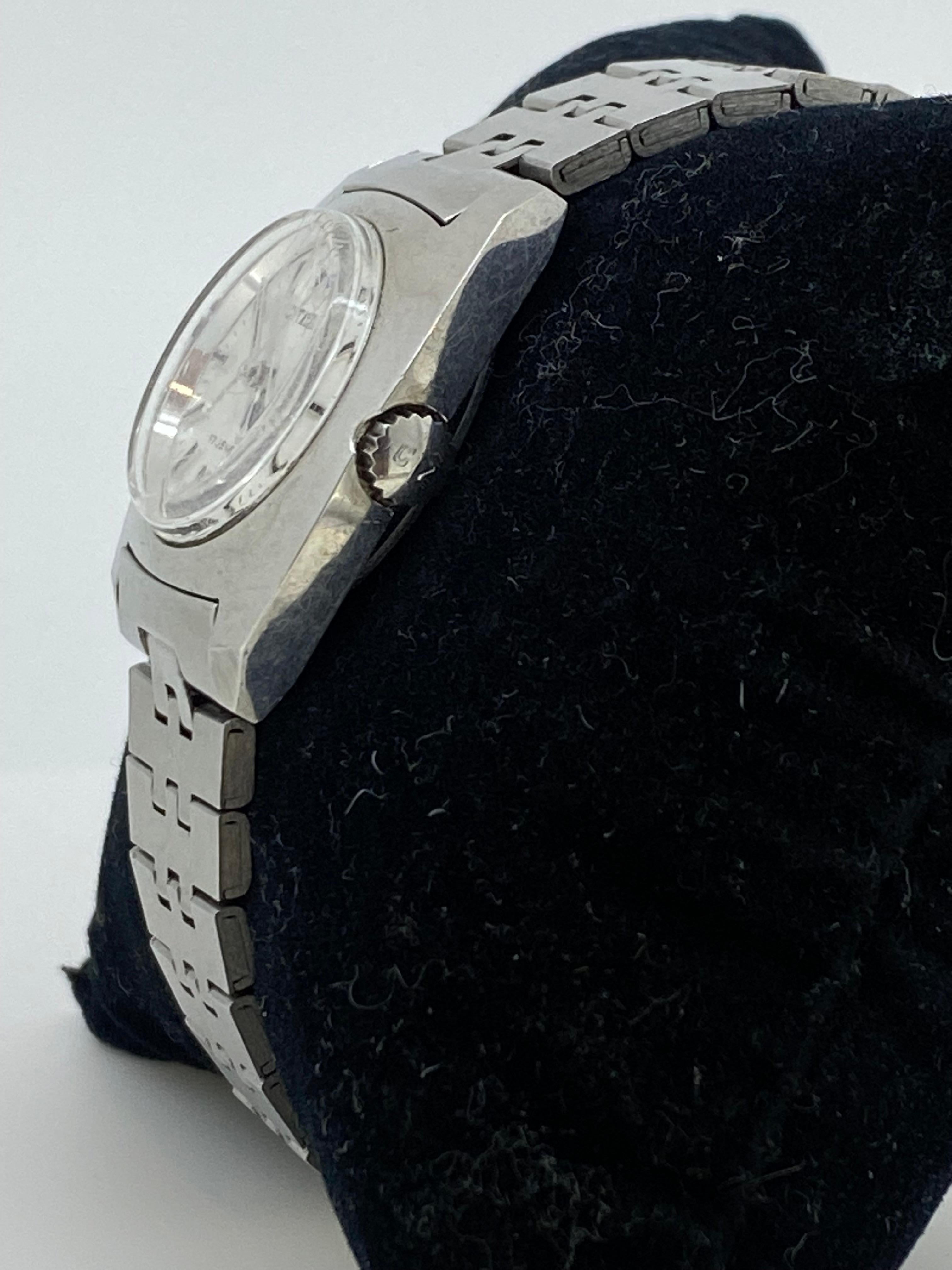  Montre Citizen S/Steel Automatic pour femme 25 mm des années 1970, bracelet d'origine. Pour femmes 