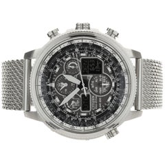 Citizen Stainless Steel Navihawk A-1 Chronograph