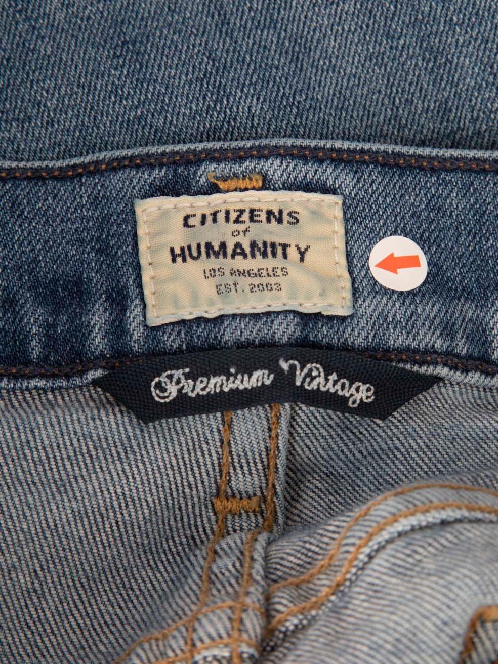 Citizens of Humanity Vaqueros desgastados azules Talla M en venta 1