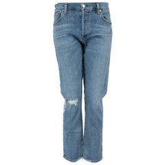 Citizens of Humanity Vaqueros desgastados azules Talla M