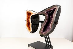 Citrine & Amethyst Geode Wings