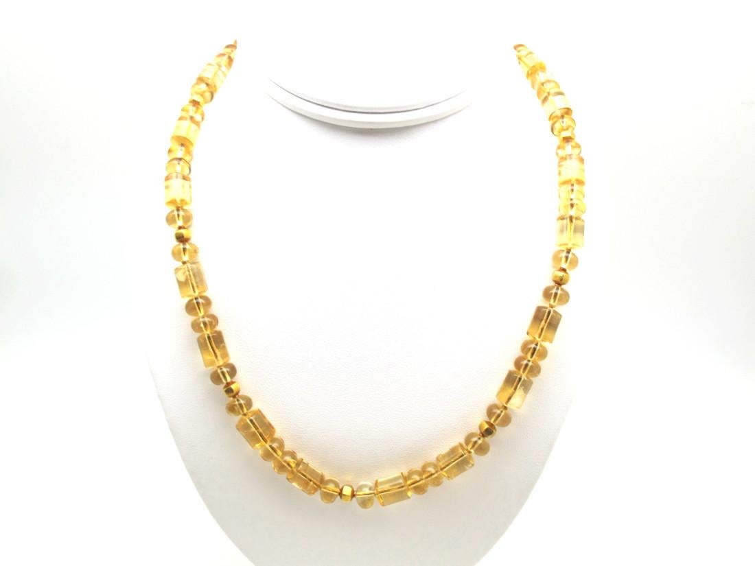 22k yellow gold ladies fancy bi-colour chain necklace 18 inch 6.2 grams
