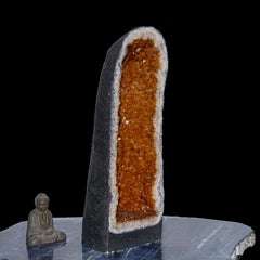 Radiant Large Citrine Cathedral From Brazil
