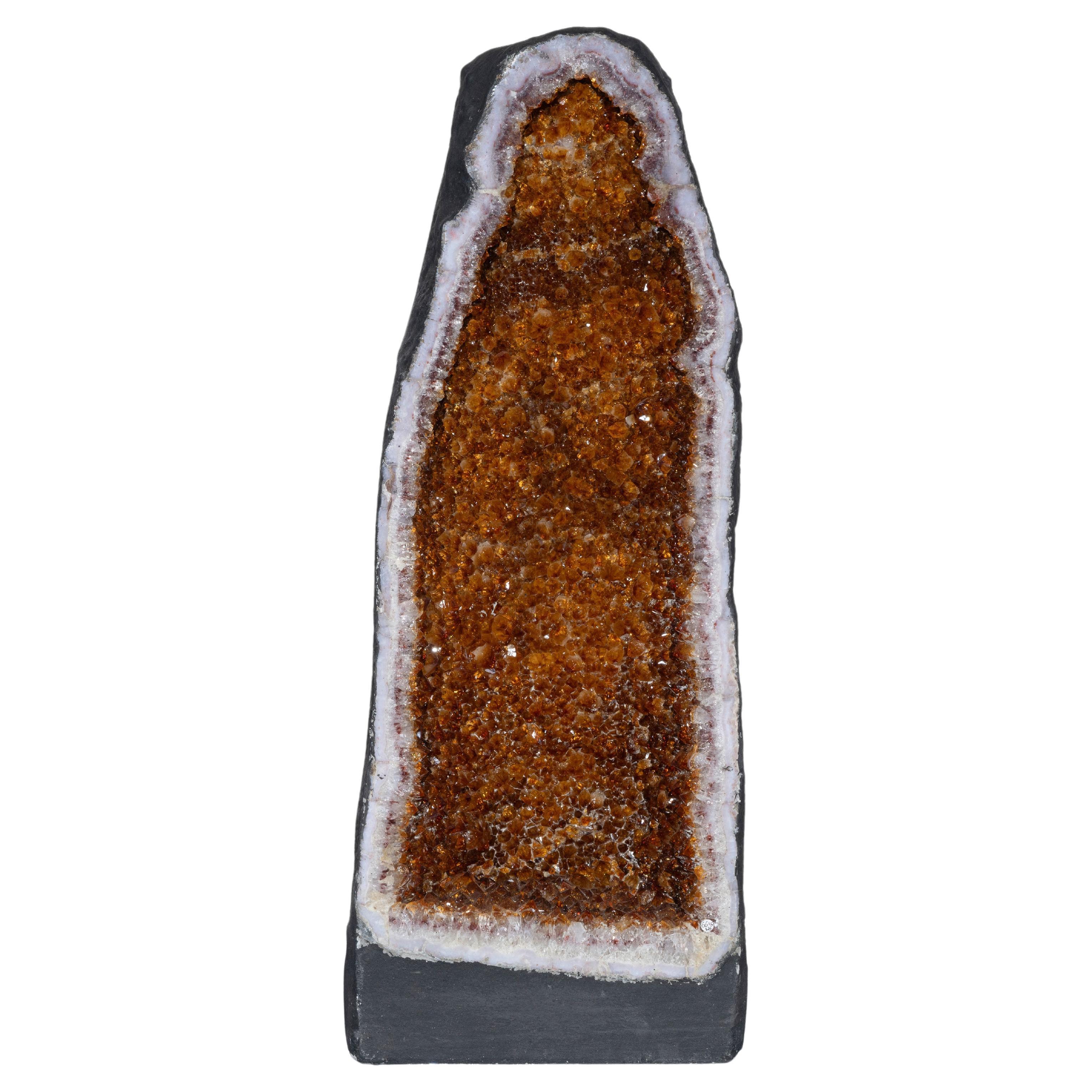 Citrine Cathedral From Brazil // 66.2 Lb. For Sale