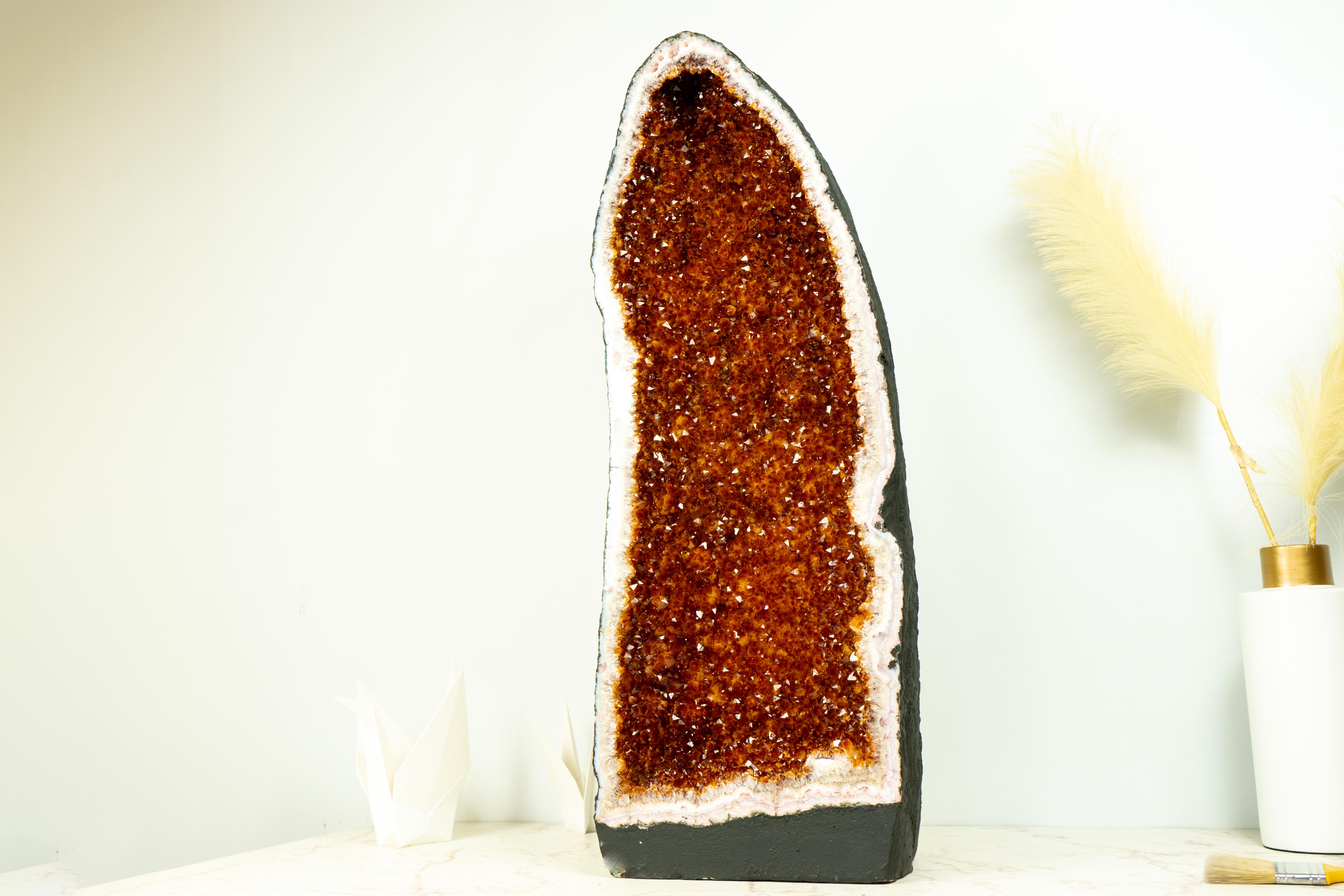 AAA Madeira Citrine Geode

▫️ Description
As we say in Brazil, 