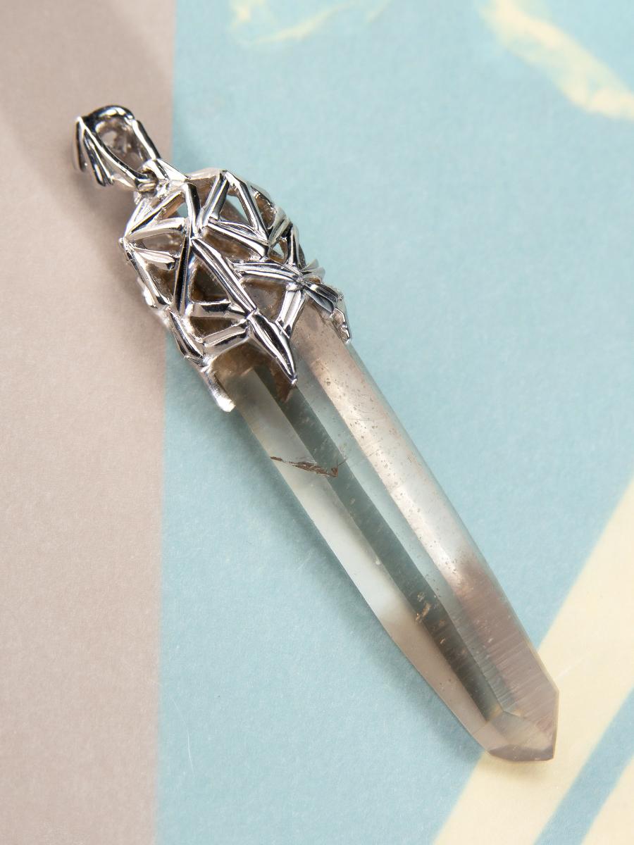 Women's or Men's Citrine Crystal Silver Pendant Rough Gemstone Magic Healing Raw Uncut Gems For Sale