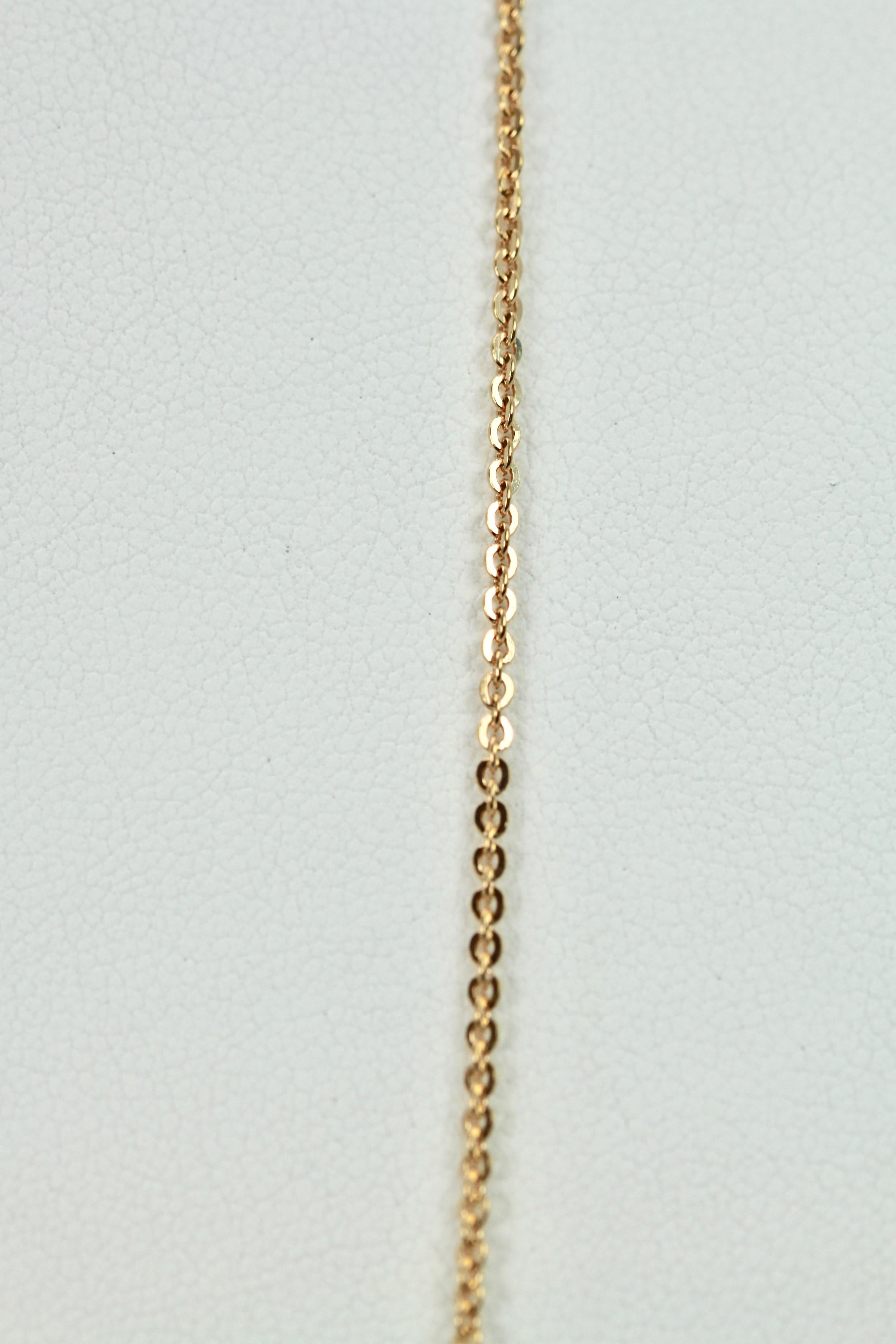 Collier à gouttes en citrine sur or jaune 18 carats de 7,25 carats Neuf - En vente à North Hollywood, CA