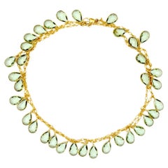 Citrine drops Necklace