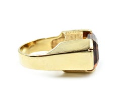 Citrine Fashion Ring 14 Karat Yellow Gold