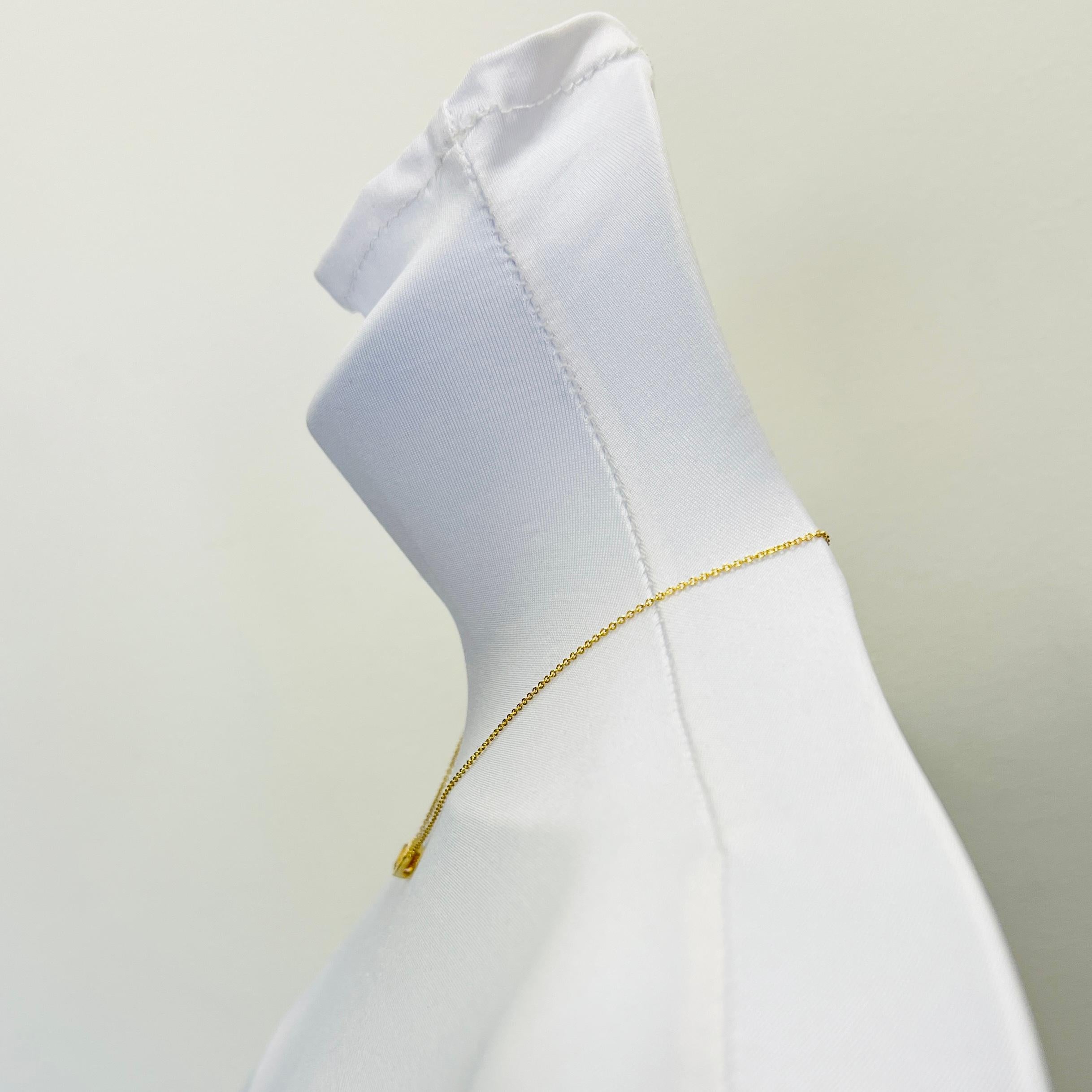 Collar Colgante Corazón de Citrino en Oro Amarillo de 18K en Nuevo estado para la venta en Los Angeles, CA