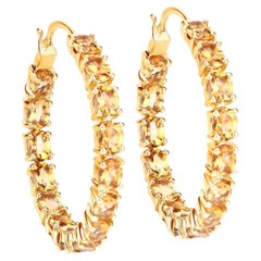 Boucles d'oreilles cerceau en or