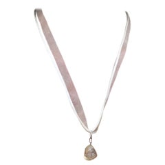 Collana di Citrino, Ciondolo con pepita di Citrino grezzo  da nlanlaVictory