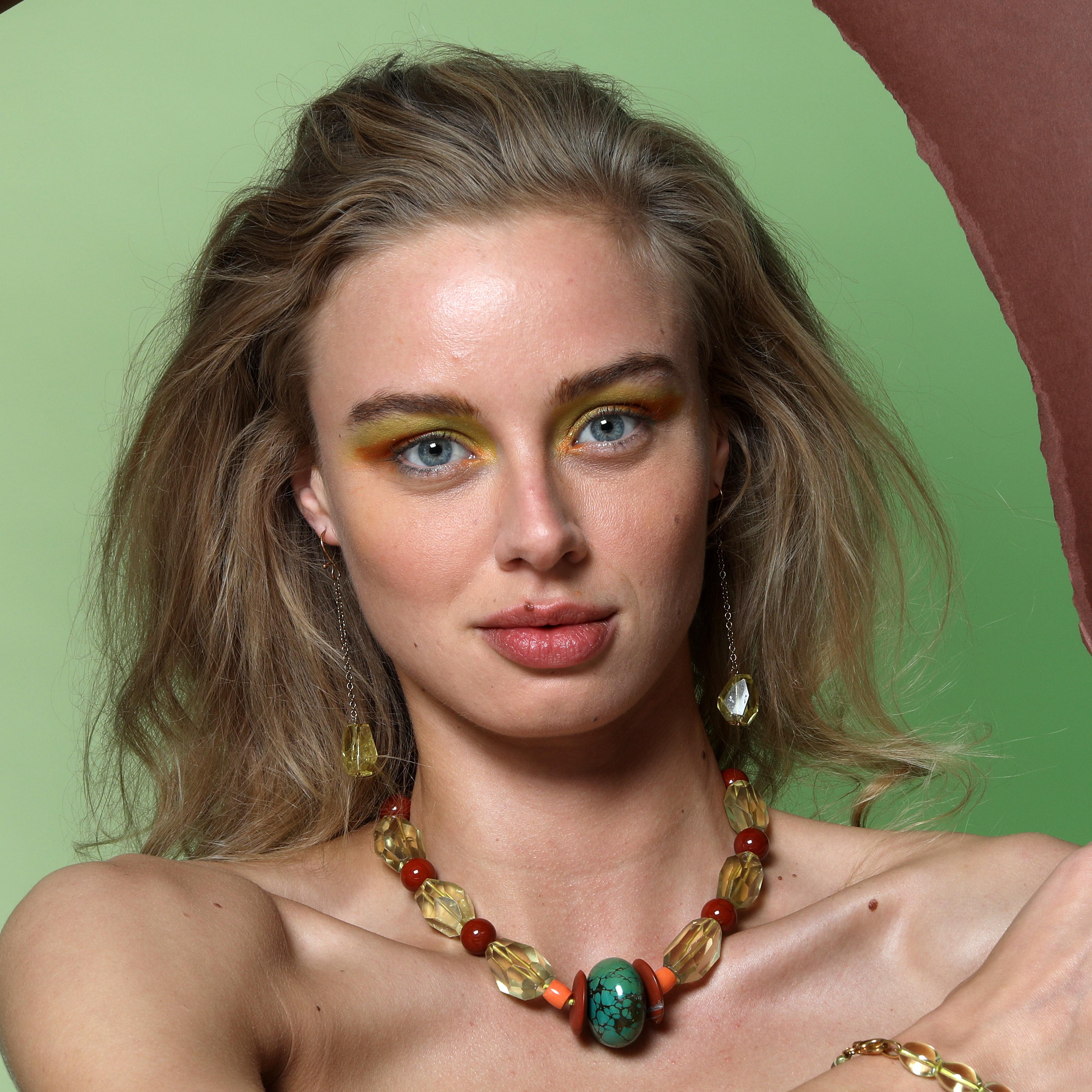 red jasper and citrine combination