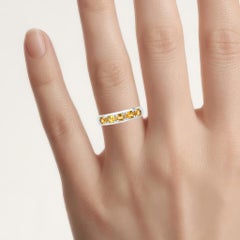 Citrine Ring 0.78 Carats Sterling Silver