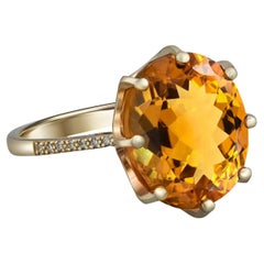 Citrine ring