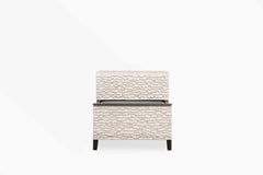 City Bedside Table - Size I, Two Drawers