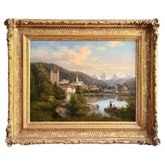 "City by the Lake, Switzerland" by Henry Lewis