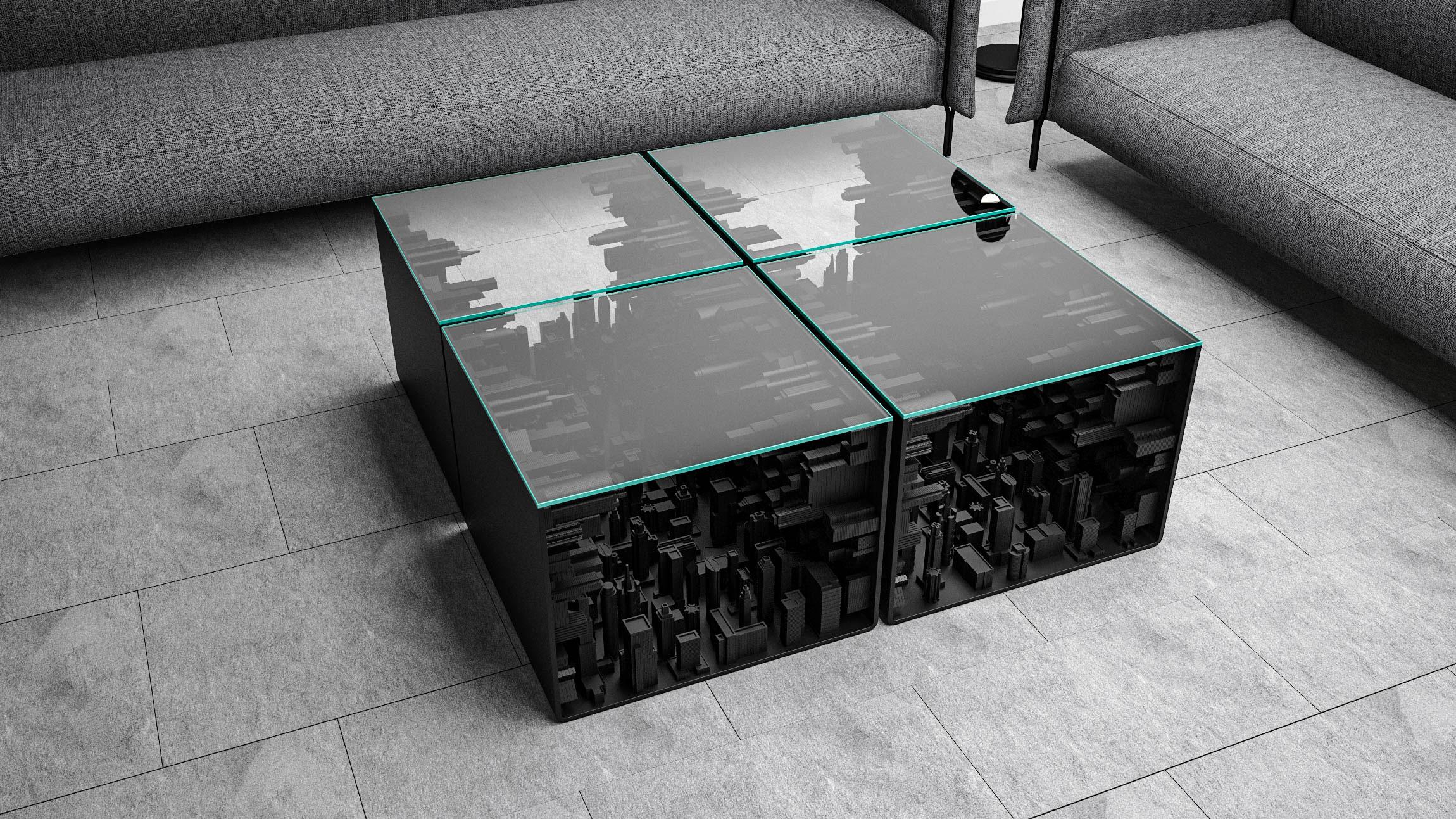 Table d'appoint CITY CUBE Neuf - En vente à Timisoara, RO