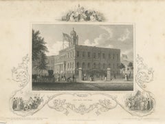 City Hall, New York, with Colonel Manning and the Dutch Fleet, circa 1850