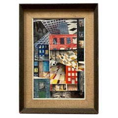 City Life Gouache by Dick Swift