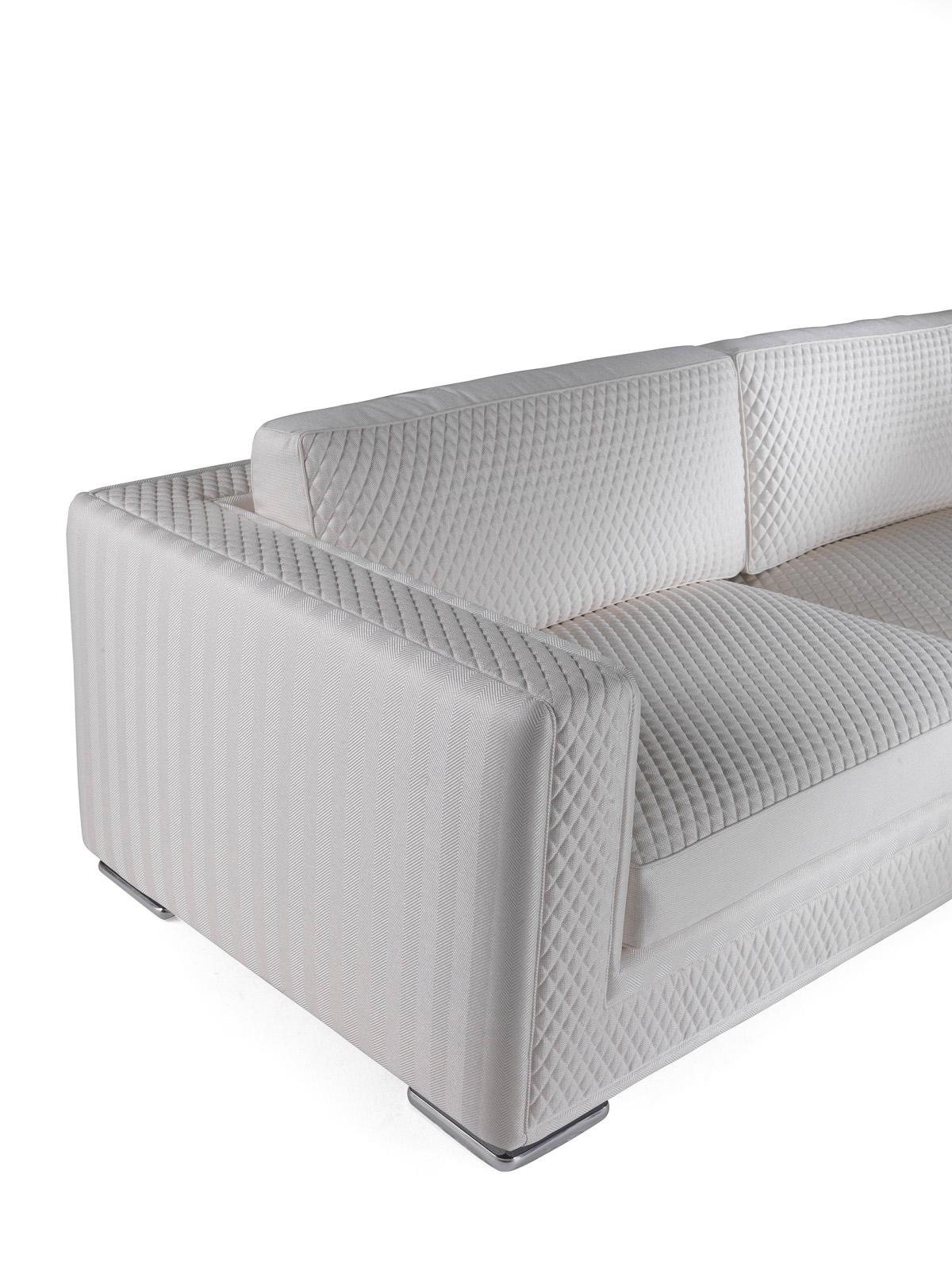 striped fabric sofas