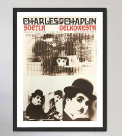 City Lights (Czech) Original Poster by Milan Grygar, 1973