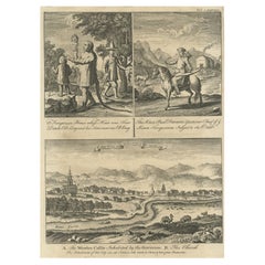 City of Nerzinskoy in Dauria (Transbaikal) and Other Russian Scenes, 1764