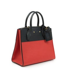 City Steamer in red leather