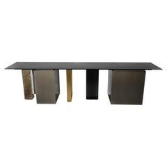 City XL, Console - Cabinet with Glass by ARDECO Studio