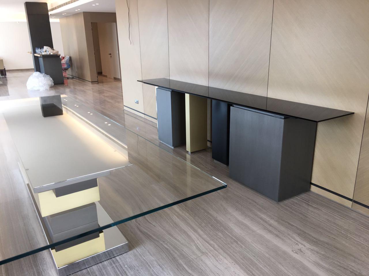 City XL, Konsole – Schrank mit Glas aus der GAS-Kollektion (Moderne) im Angebot