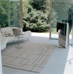 Cityscape 60 Knot Hand-Knotted 10x8 Rug in Wool by Sam Turner