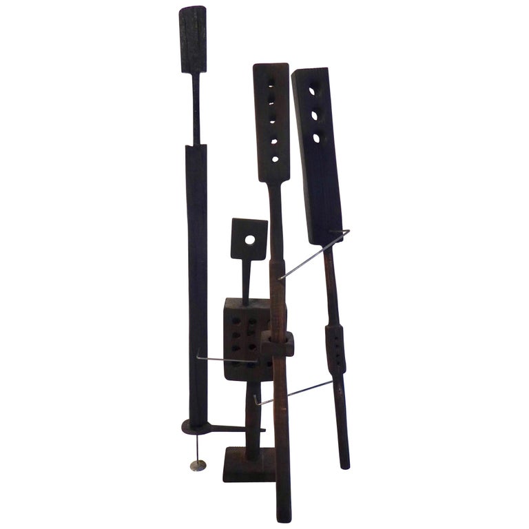 "Cityscape" an Original Sculpture by American Artist Adam Henderson For Sale