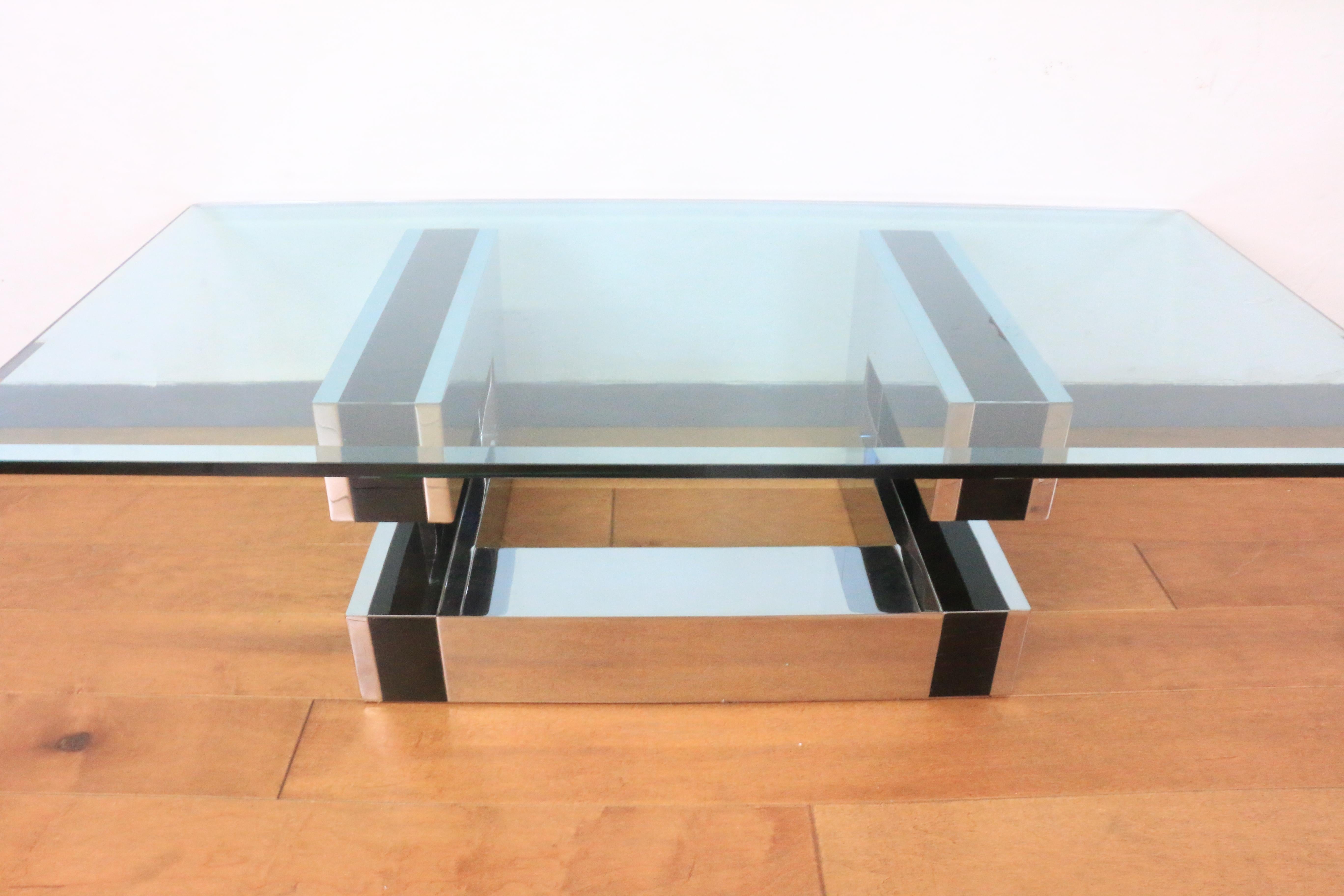 American Cityscape Coffee Table Attributed to Paul Evans For Sale
