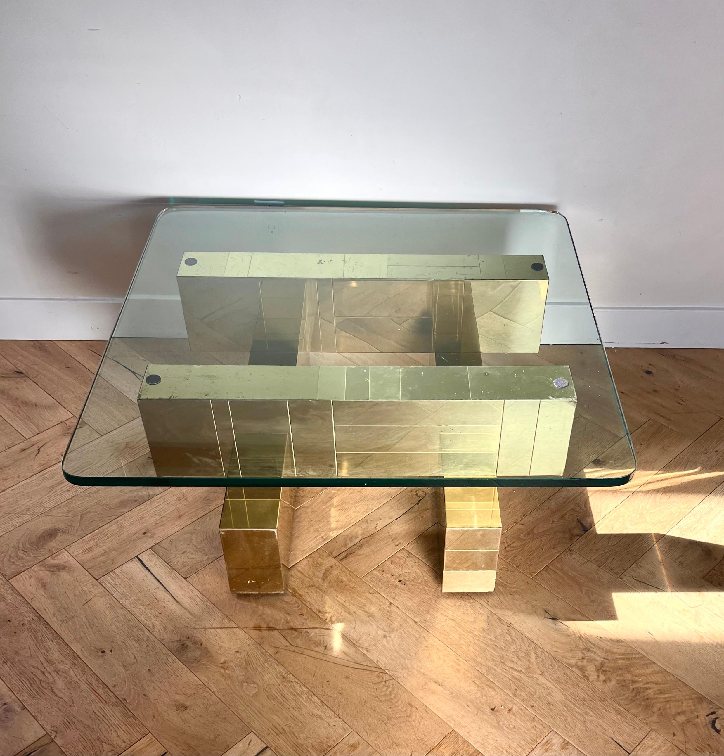 Cityscape coffee table by Paul Evans for Directional, circa 1970 For Sale 5