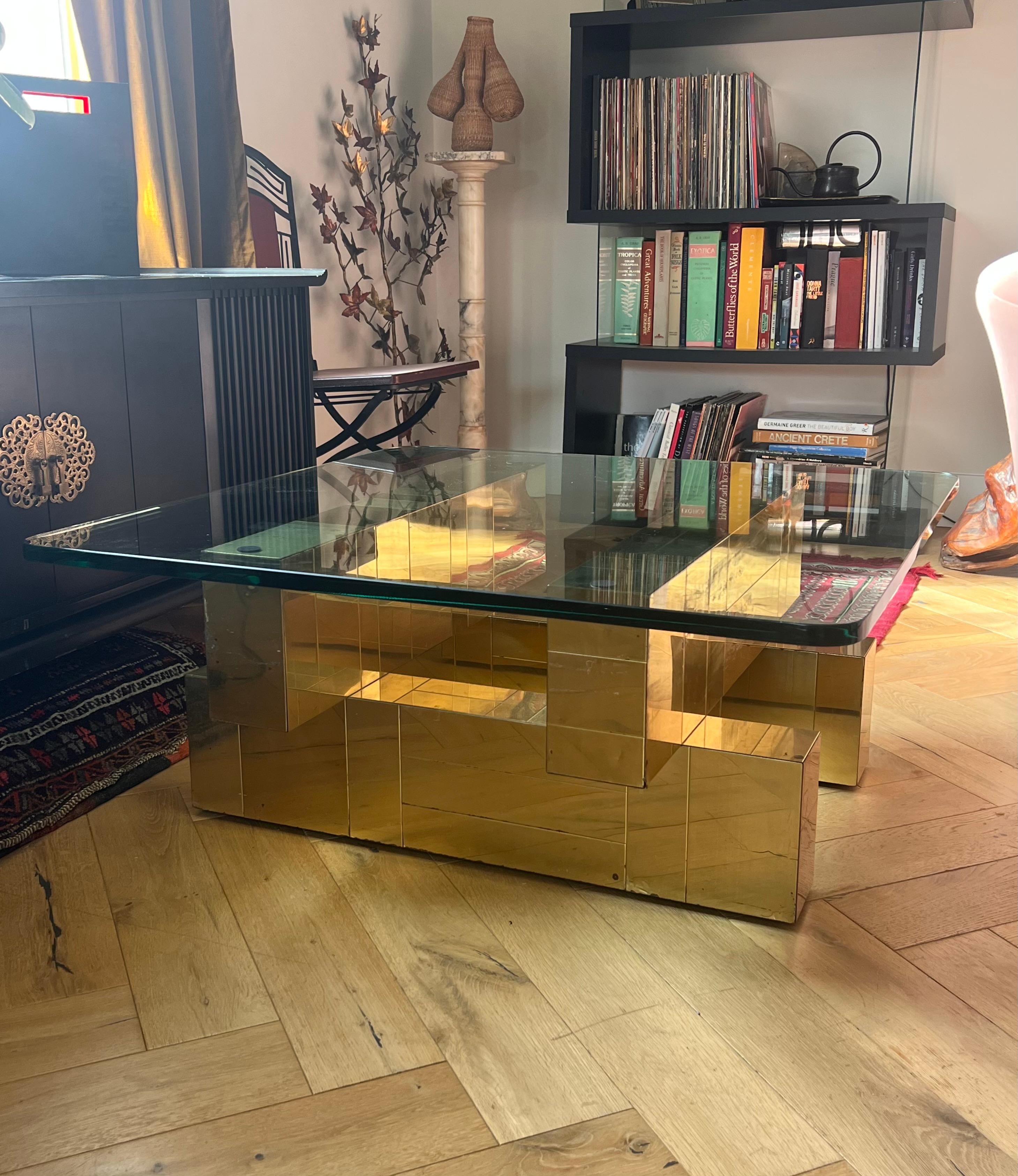 Cityscape coffee table by Paul Evans for Directional, circa 1970 For Sale 7
