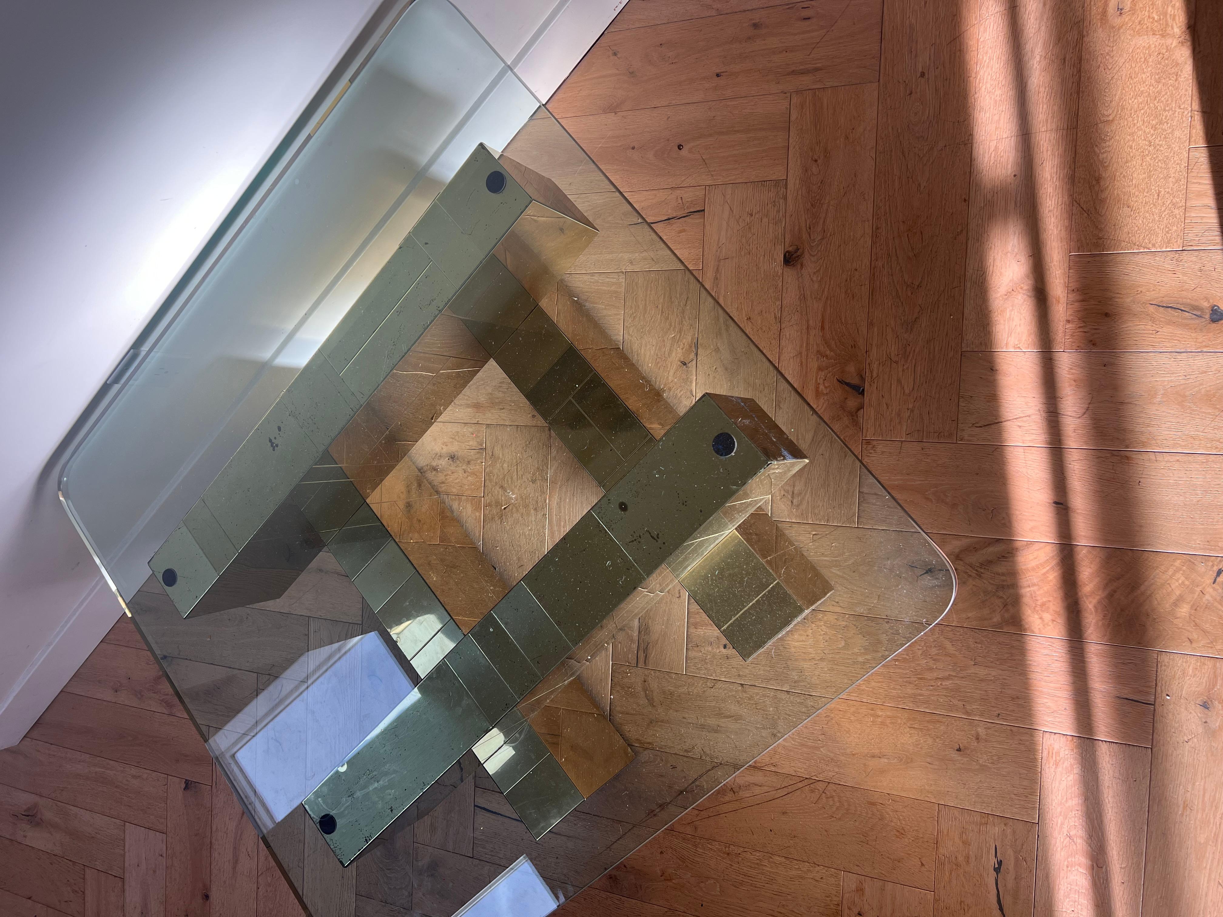 Cityscape coffee table by Paul Evans for Directional, circa 1970 For Sale 9