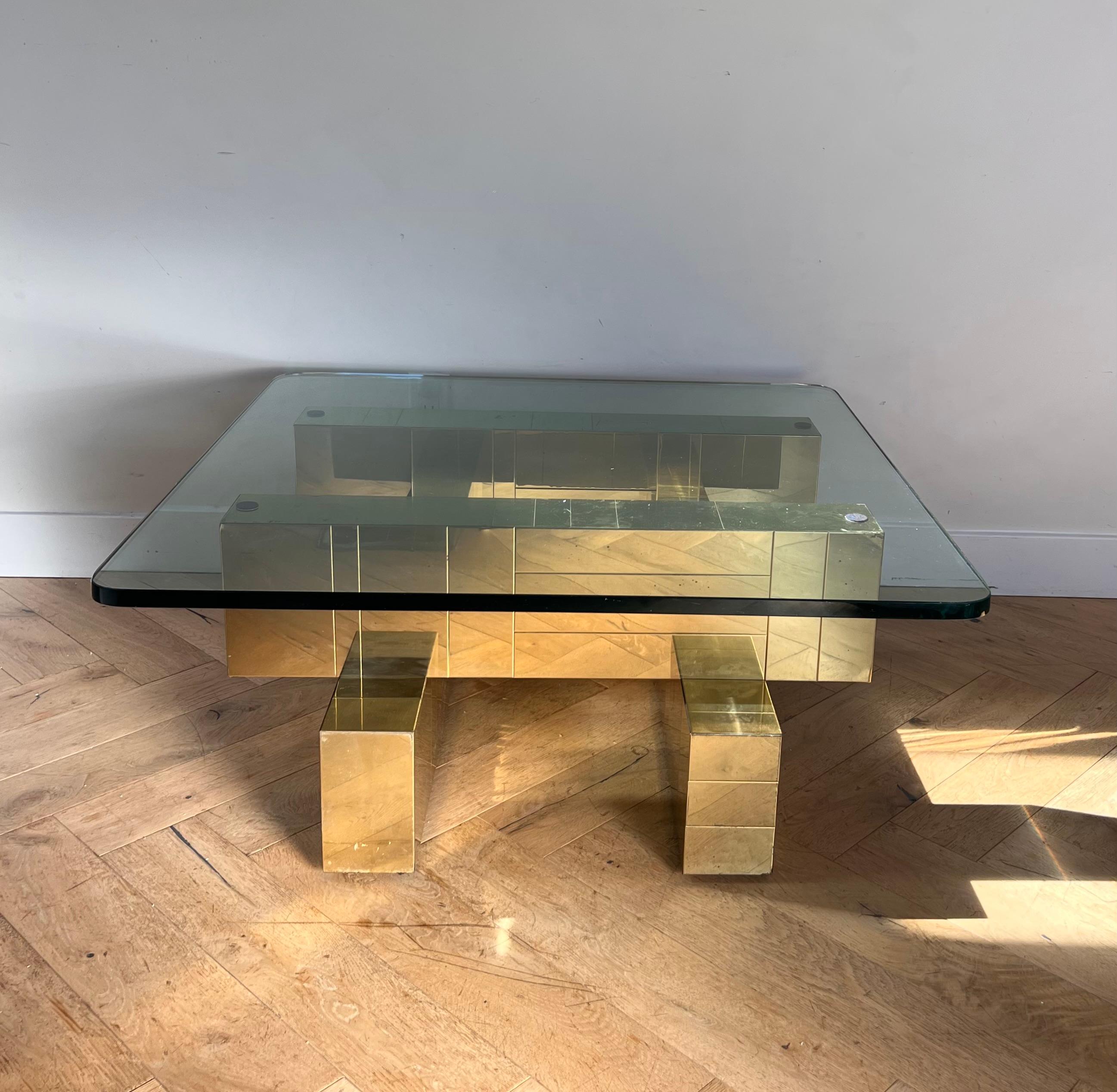 Cityscape coffee table by Paul Evans for Directional, circa 1970 For Sale 10