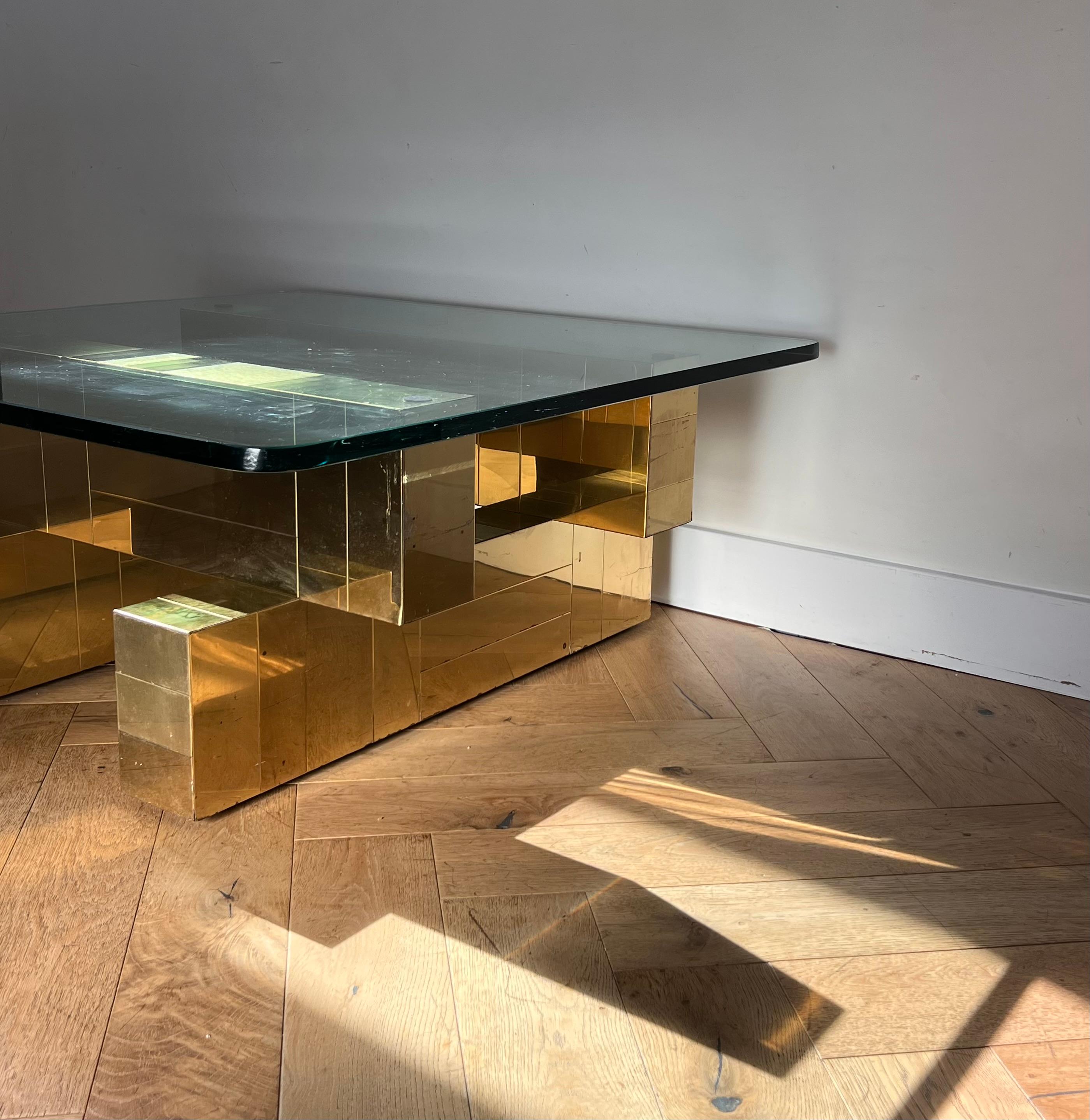 Cityscape coffee table by Paul Evans for Directional, circa 1970 For Sale 11