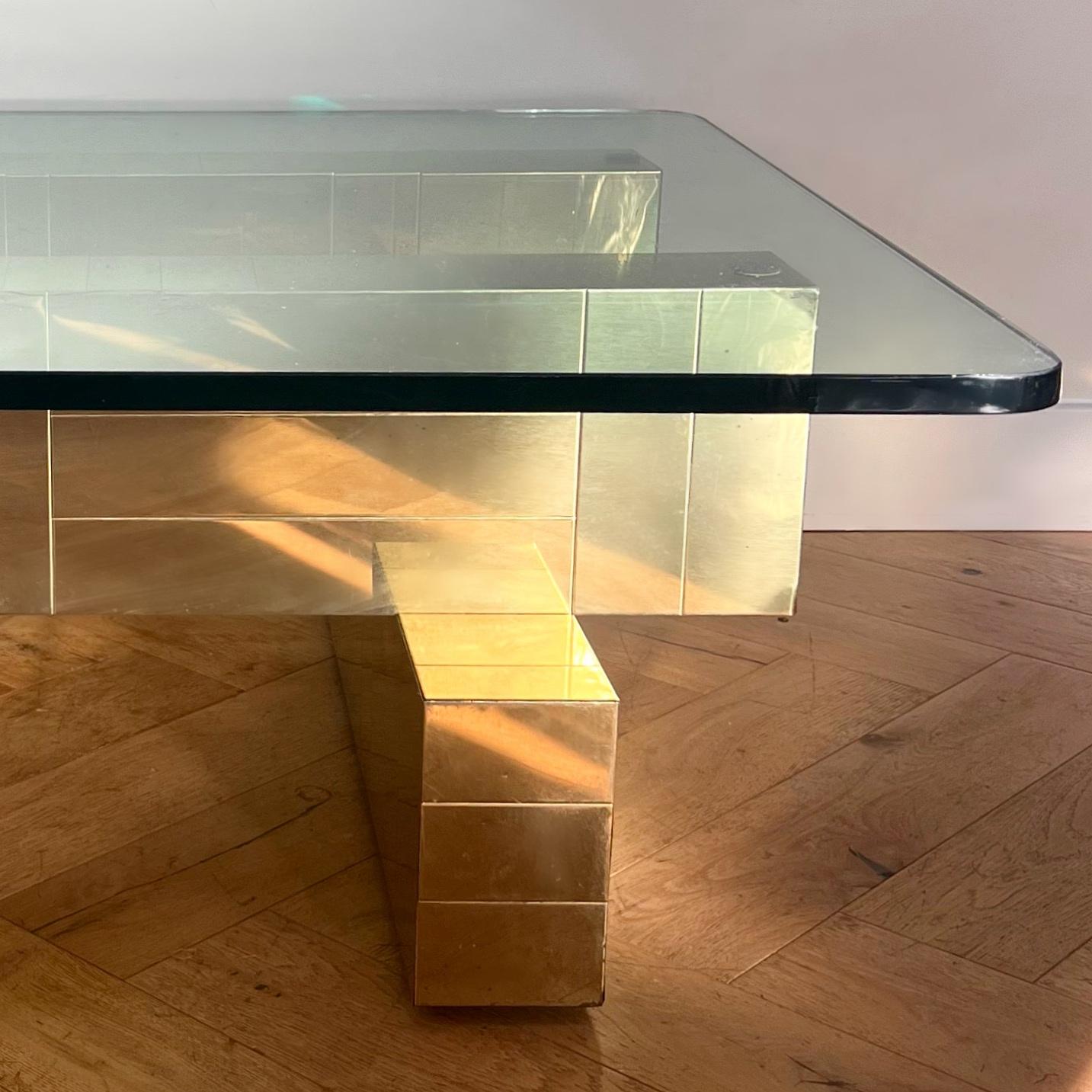 Late 20th Century Cityscape coffee table by Paul Evans for Directional, circa 1970 For Sale