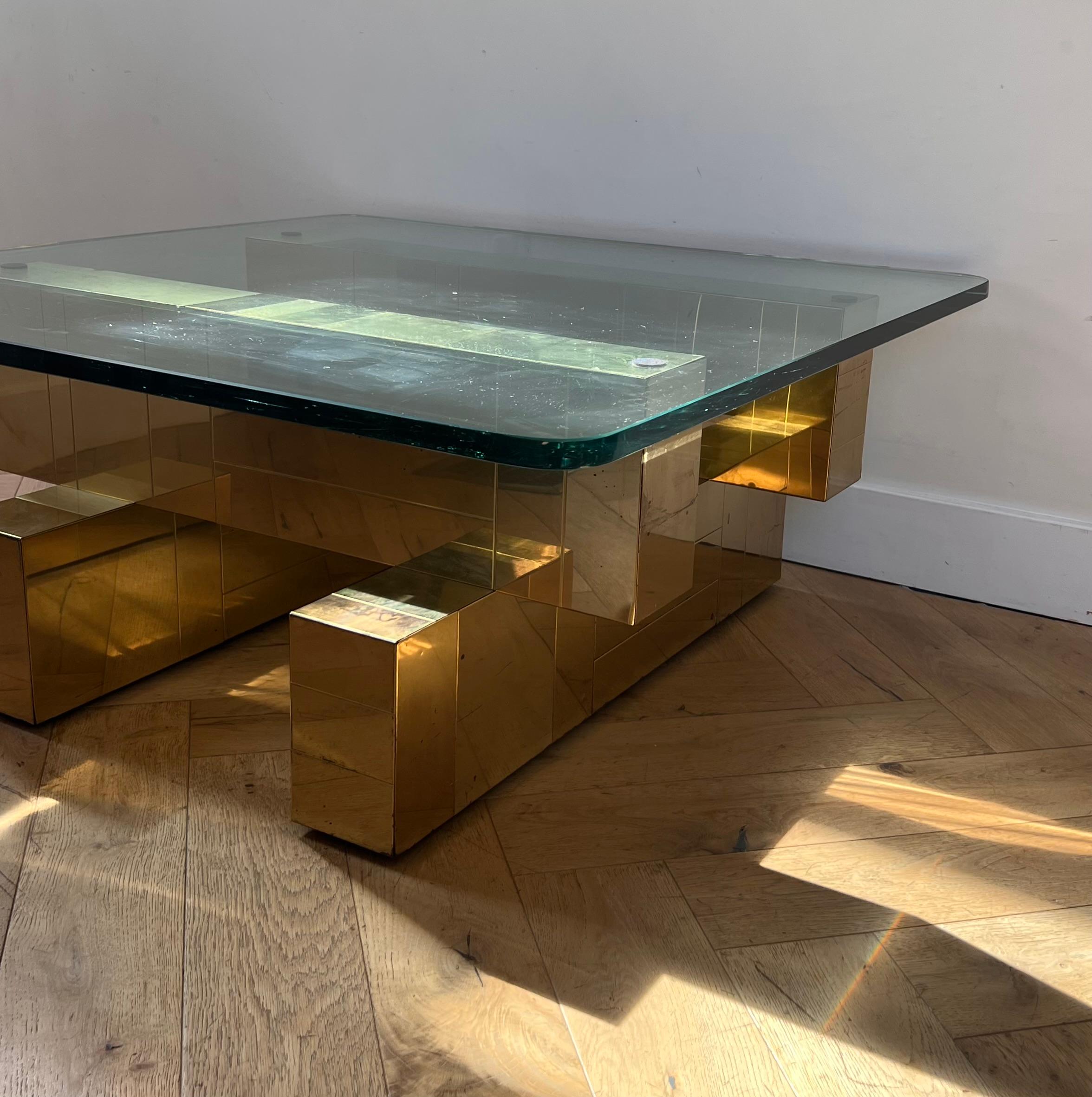 Cityscape coffee table by Paul Evans for Directional, circa 1970 For Sale 2