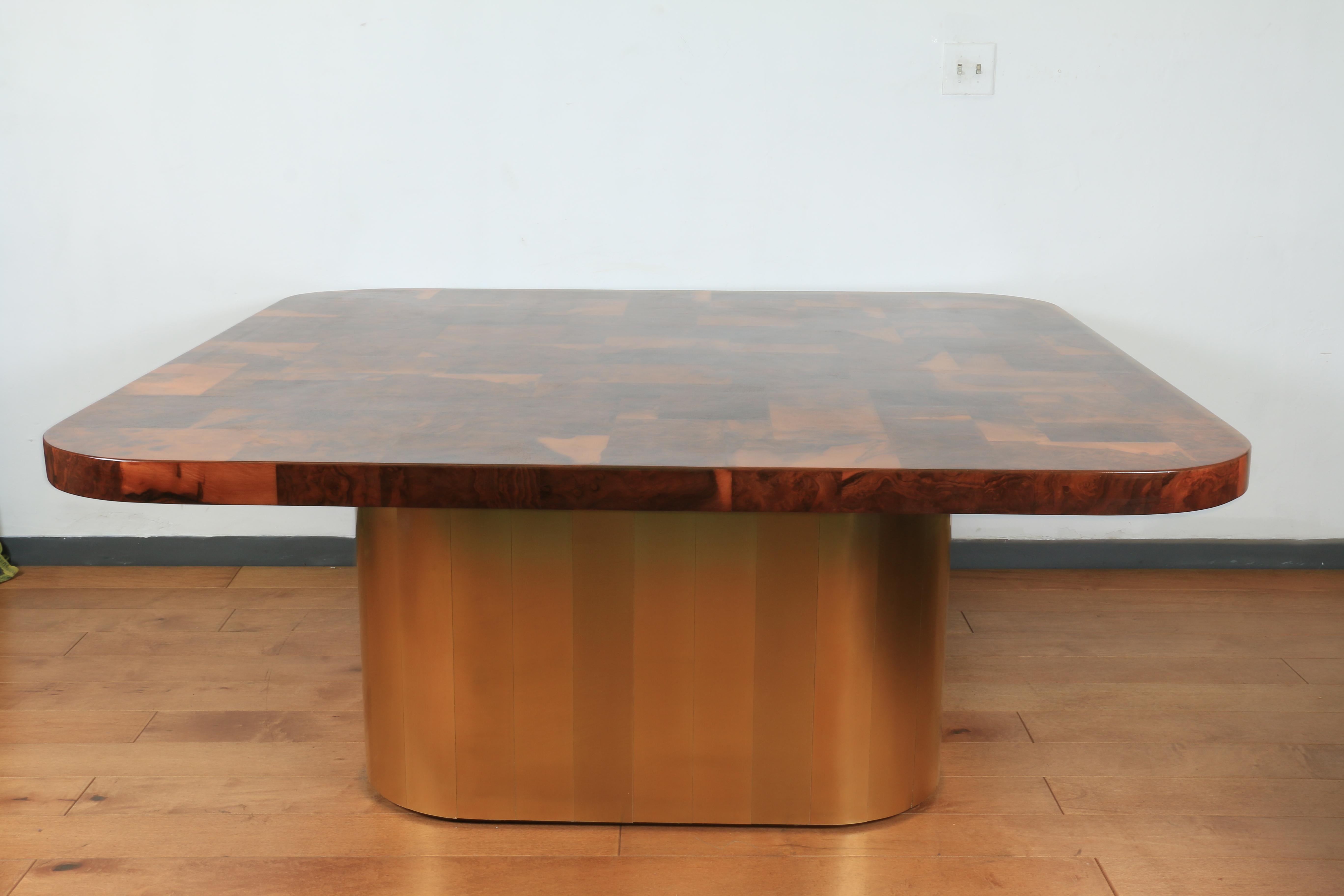 Cityscape Dining Table by Paul Evans  In Good Condition For Sale In North Hollywood, CA