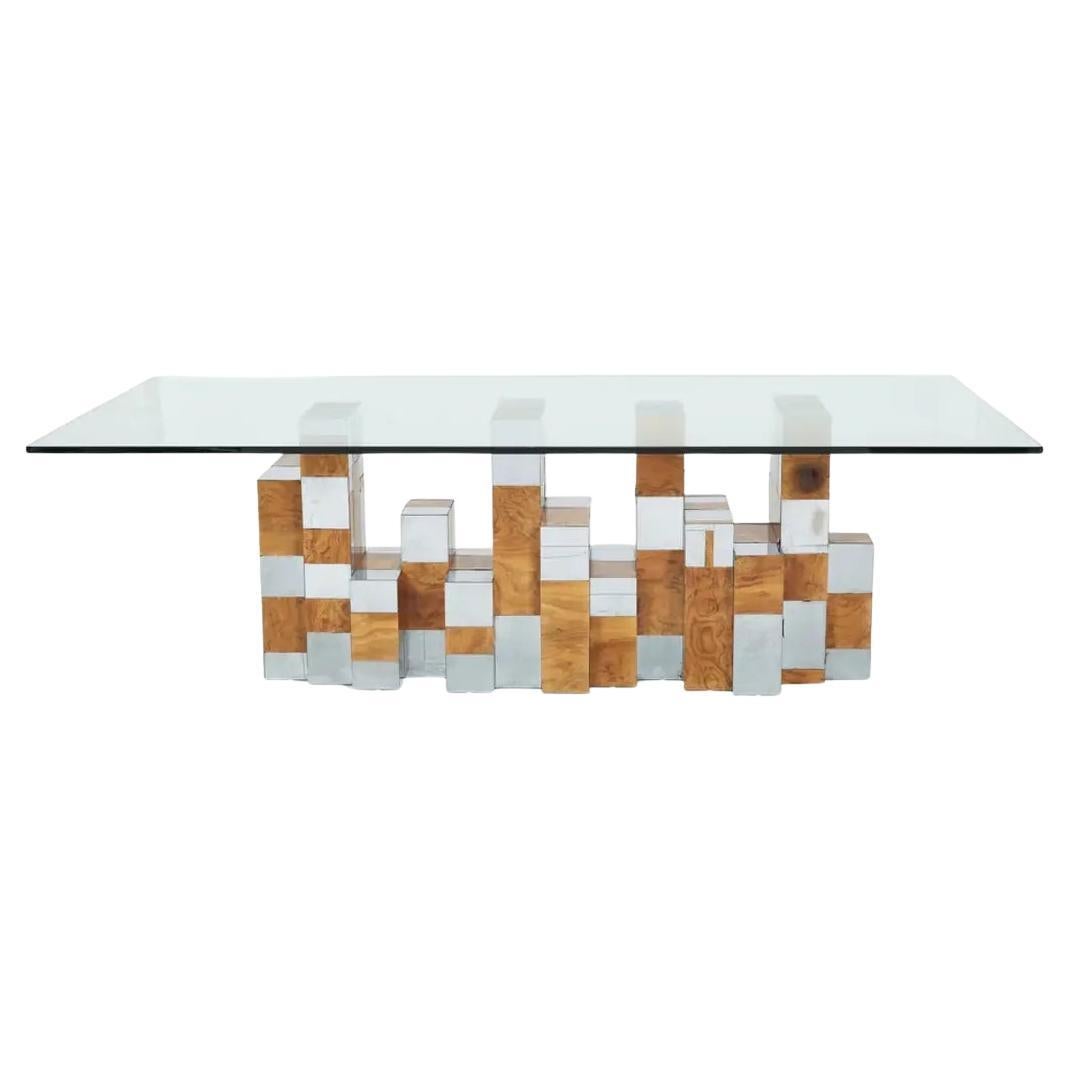 Cityscape Dining Table, Paul Evans For Sale