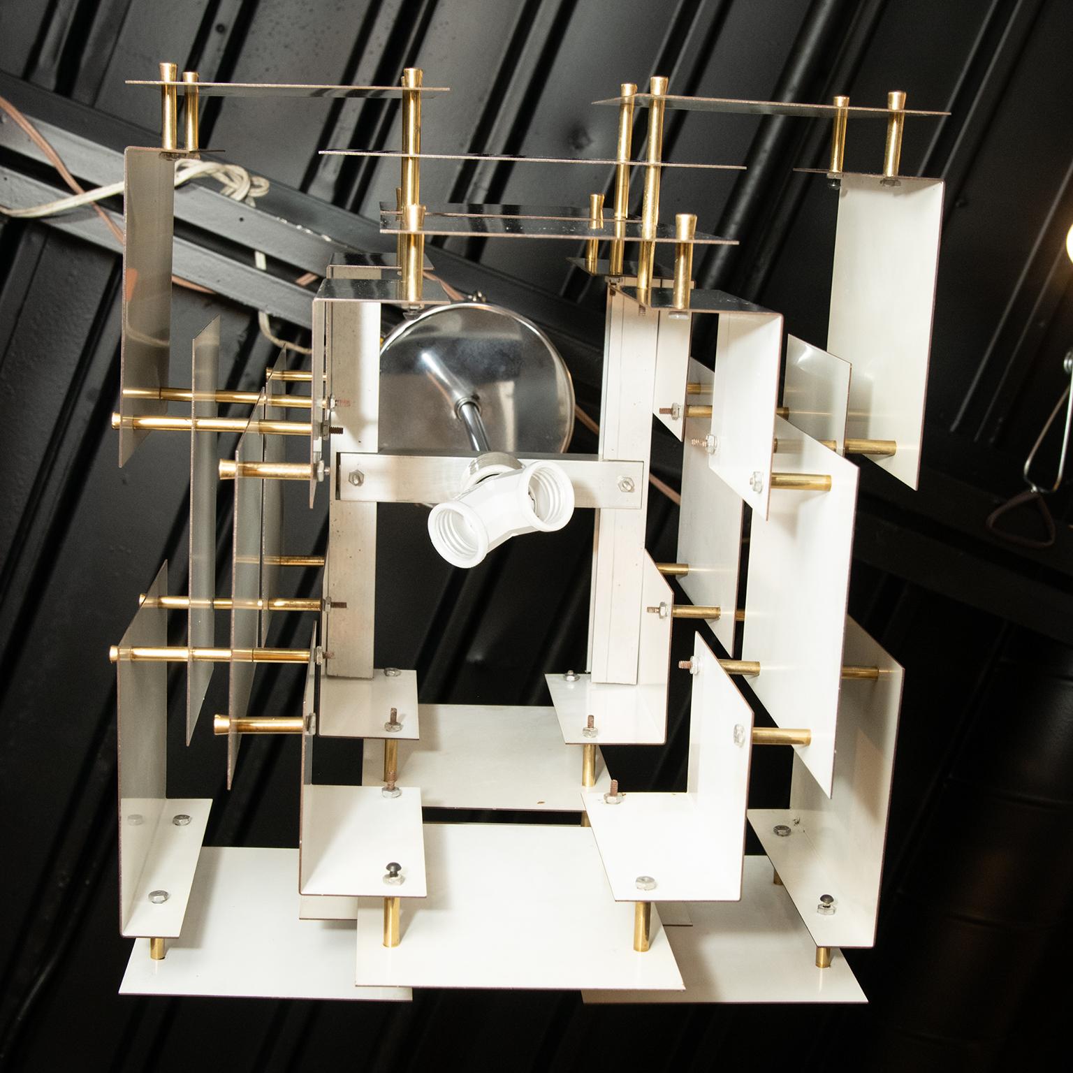 Lampada a sospensione Cityscape di Robert Sonneman In condizioni buone in vendita a Toronto, ON
