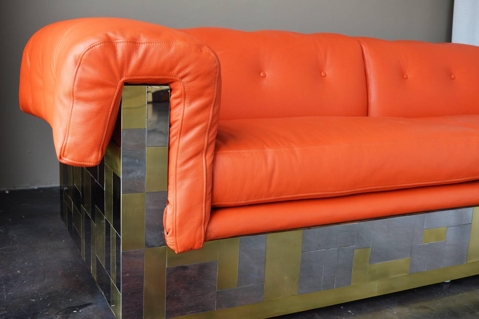 American Cityscape Sofa by Paul Evans