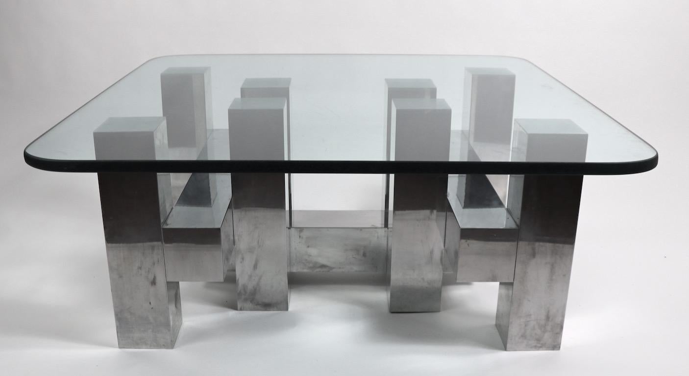 Cityscape Style Coffee Table by Paul Mayen for Habitat In Good Condition In New York, NY