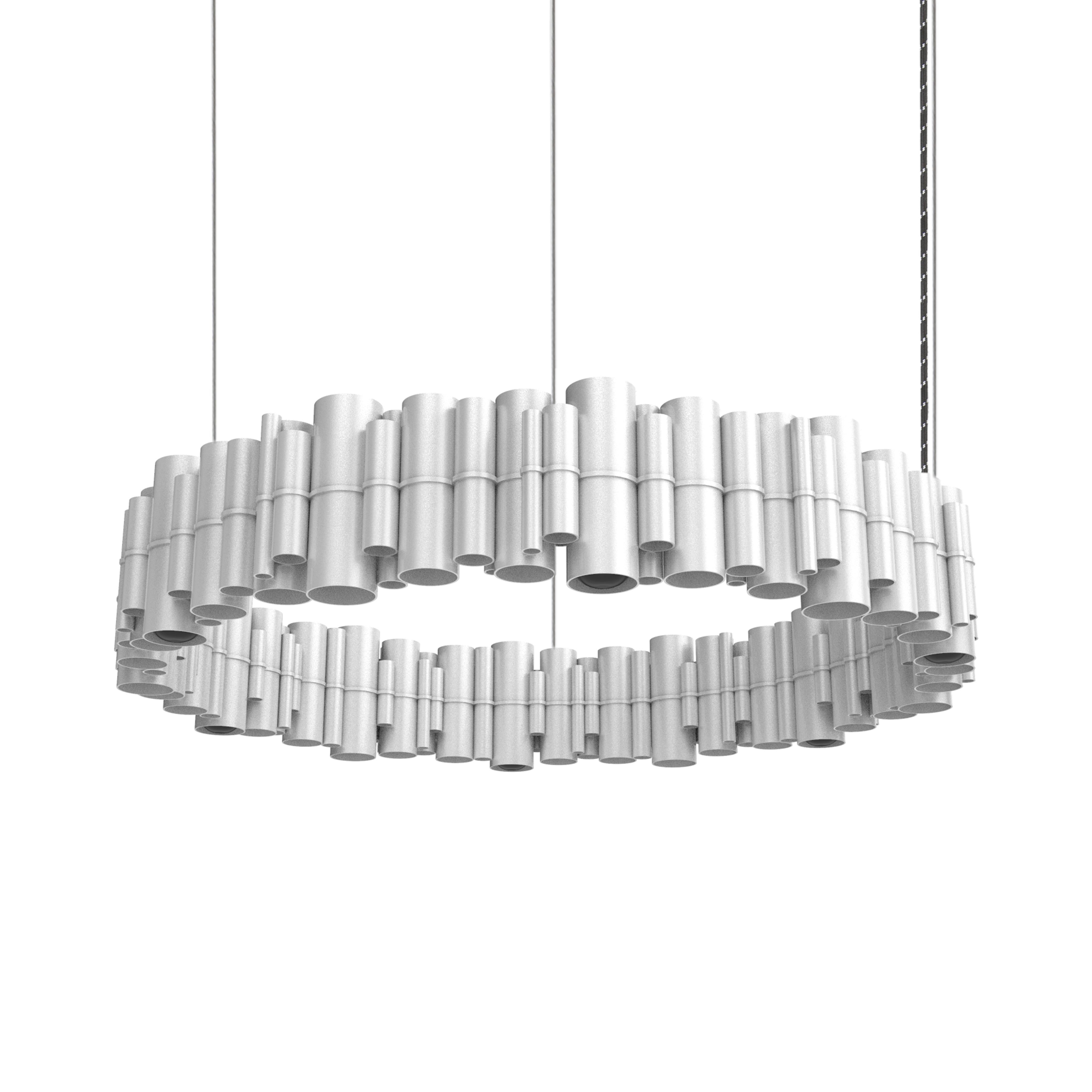 Lampada a sospensione Cityscape Suburban 12 Spot Bronze di JSPR in vendita 2